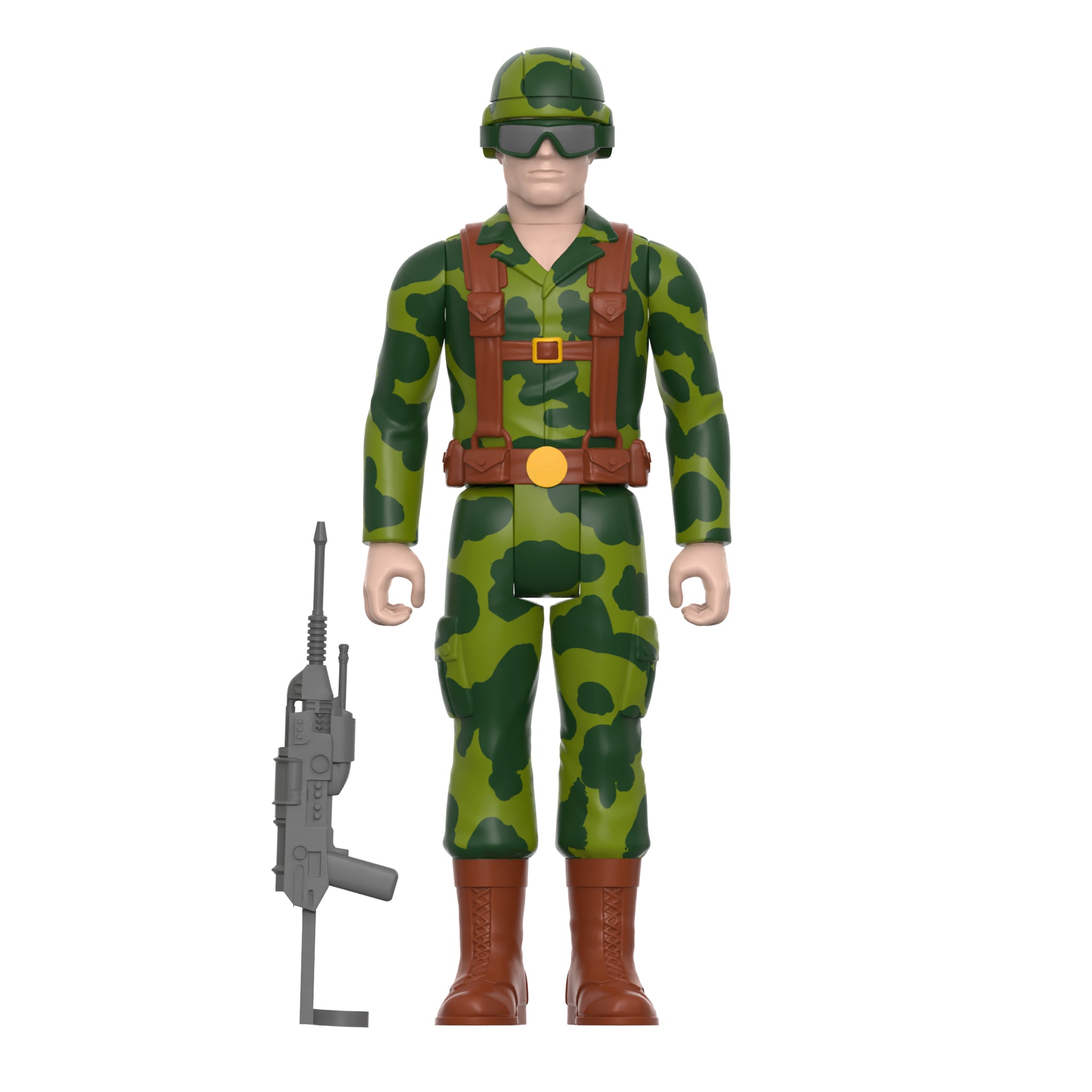 Super7 G.I. Joe ReAction Wave 4 Trooper Goggles figurină roz