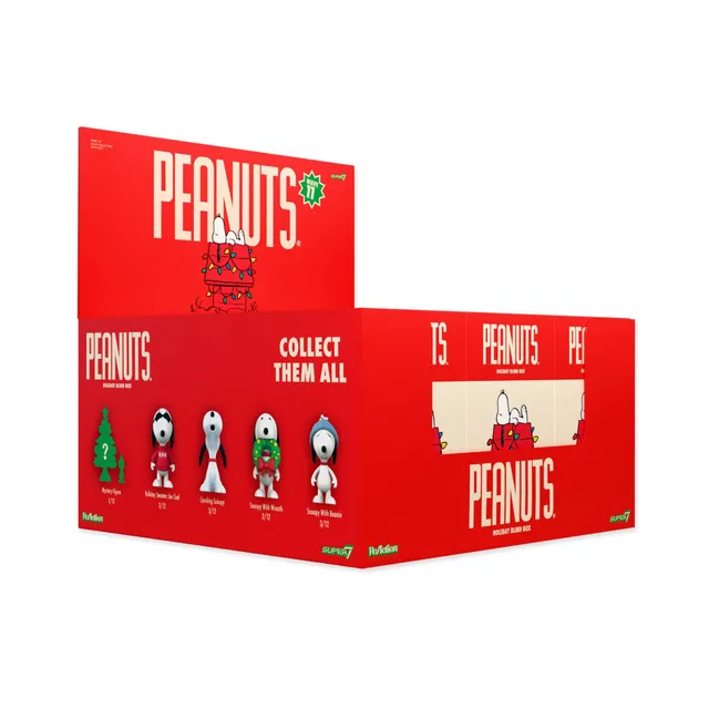 Super7 Peanuts Wave 11 Snoopy Holiday figurine set 12 blind box