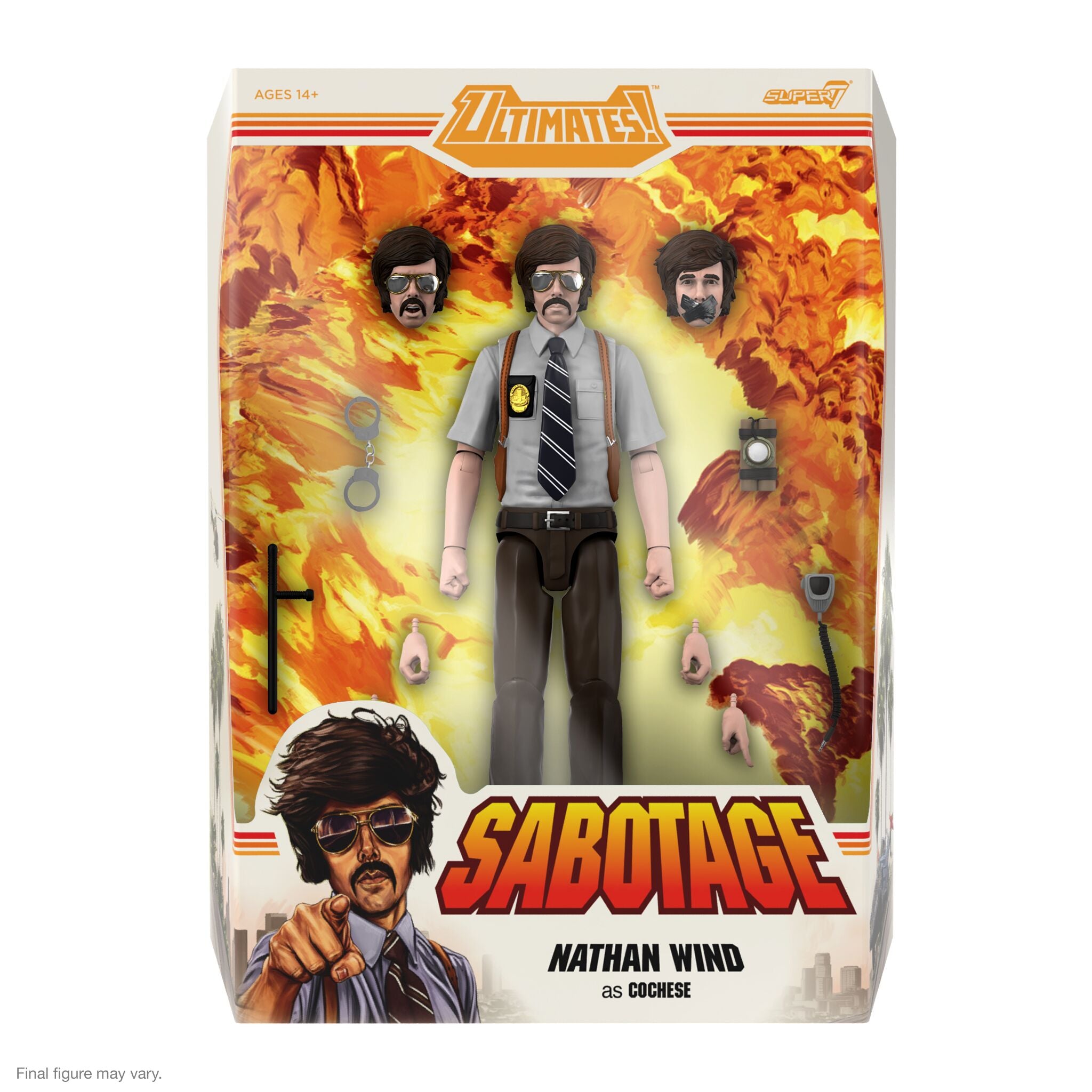 Super7 Ultimates Beastie Boys Nathan Wind figurina 18cm