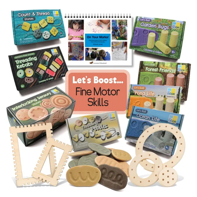 Yellow Door Lets Boost Fine Motor Skills kit motricitate 2+ ani