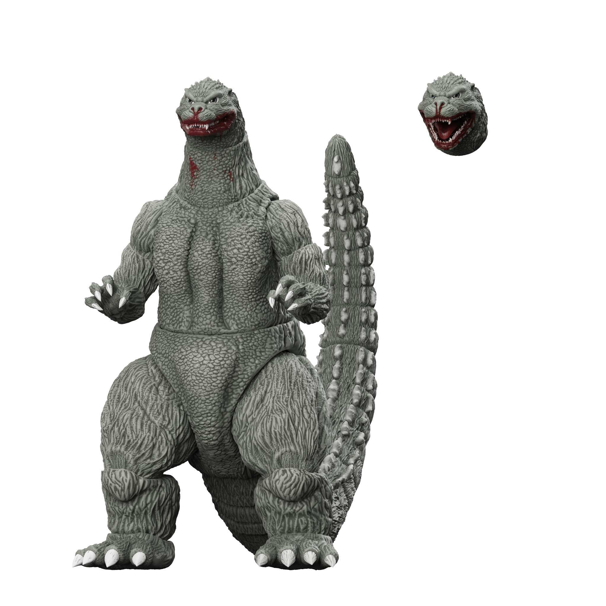 Super7 Toho ULTIMATES Godzilla 1989 figurină gri semnată