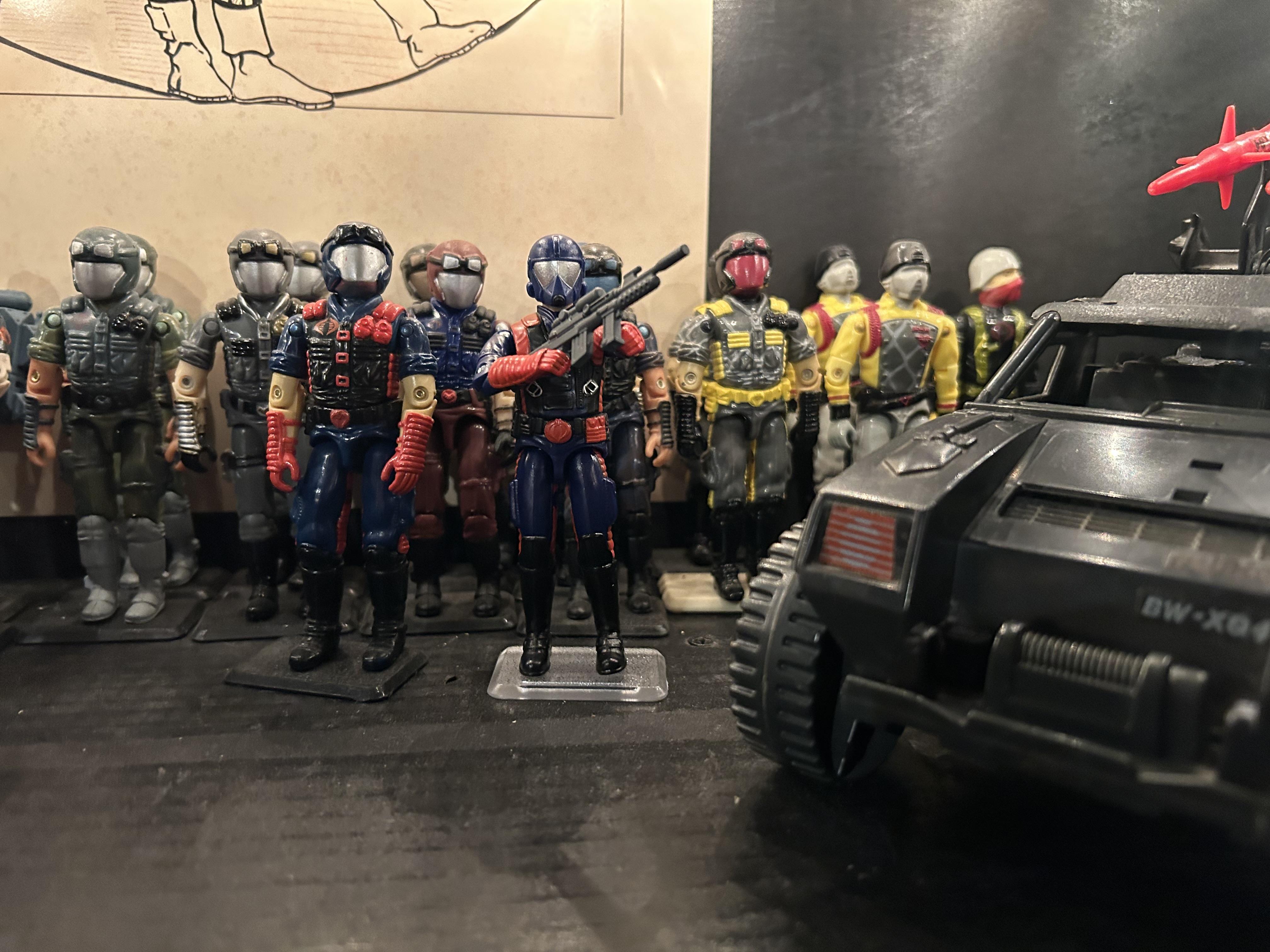 Super7 ReAction+ G.I. Joe set 4 figurine Wave 09