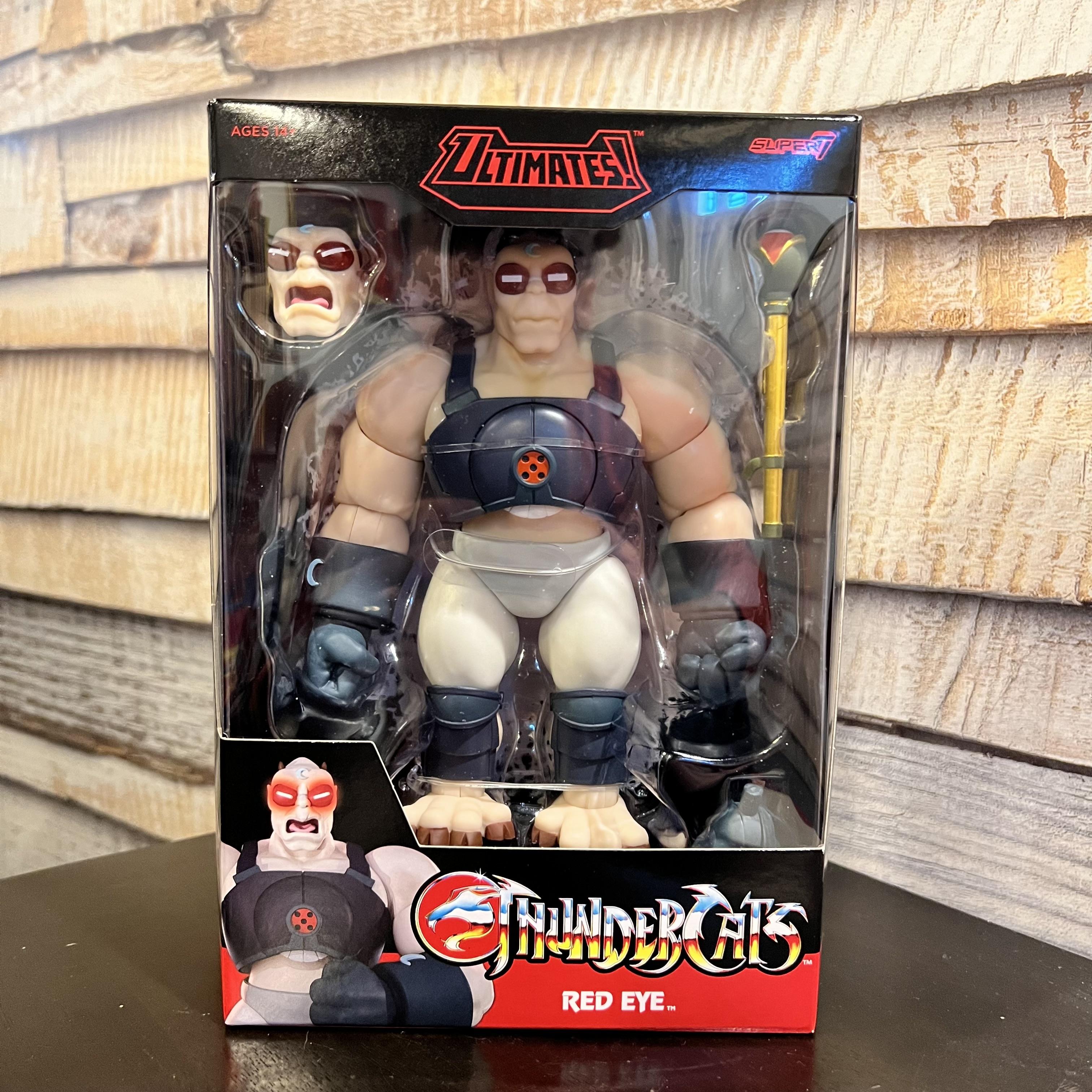 Super7 ThunderCats ULTIMATES Red Eye Wave 14 figurina LED