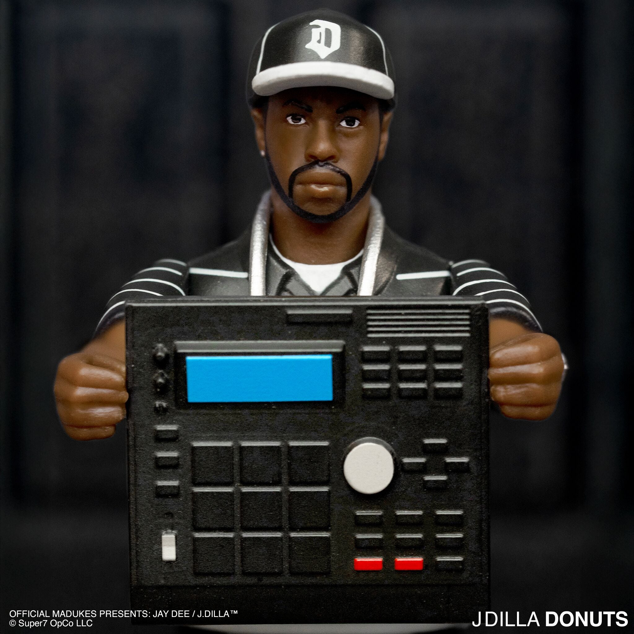 Super7 ReAction J Dilla Donuts Smile figurină