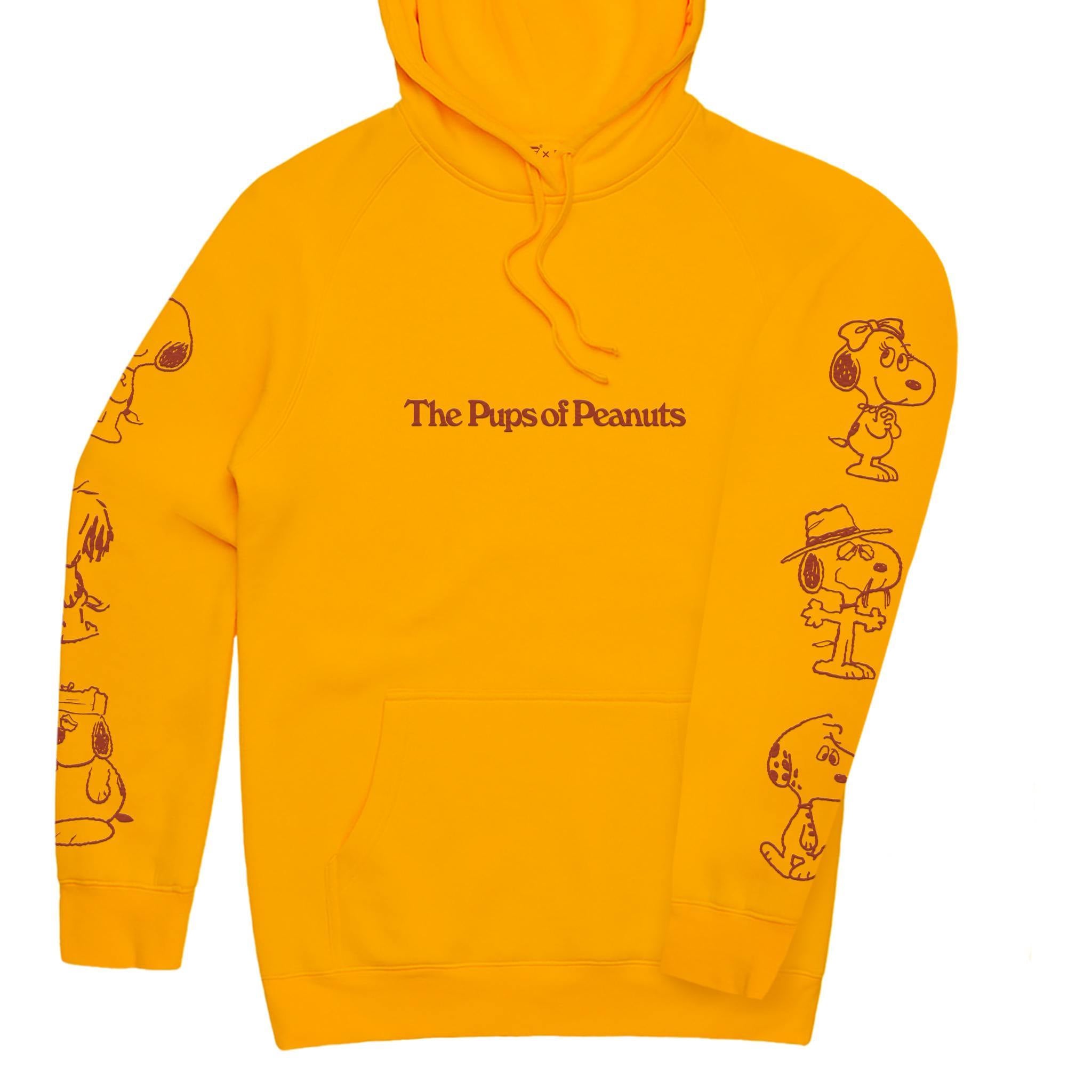 Super7 Peanuts Family hanorac fleece portocaliu