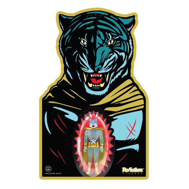 Super7 The Worst Red Tiger figurina Monster Glow fosforescenta