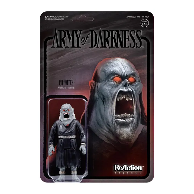 Super7 ReAction Pit Witch figurina Army of Darkness Midnight
