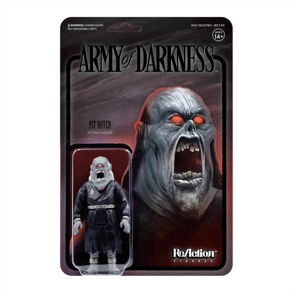 Super7 ReAction Pit Witch figurina Army of Darkness Midnight