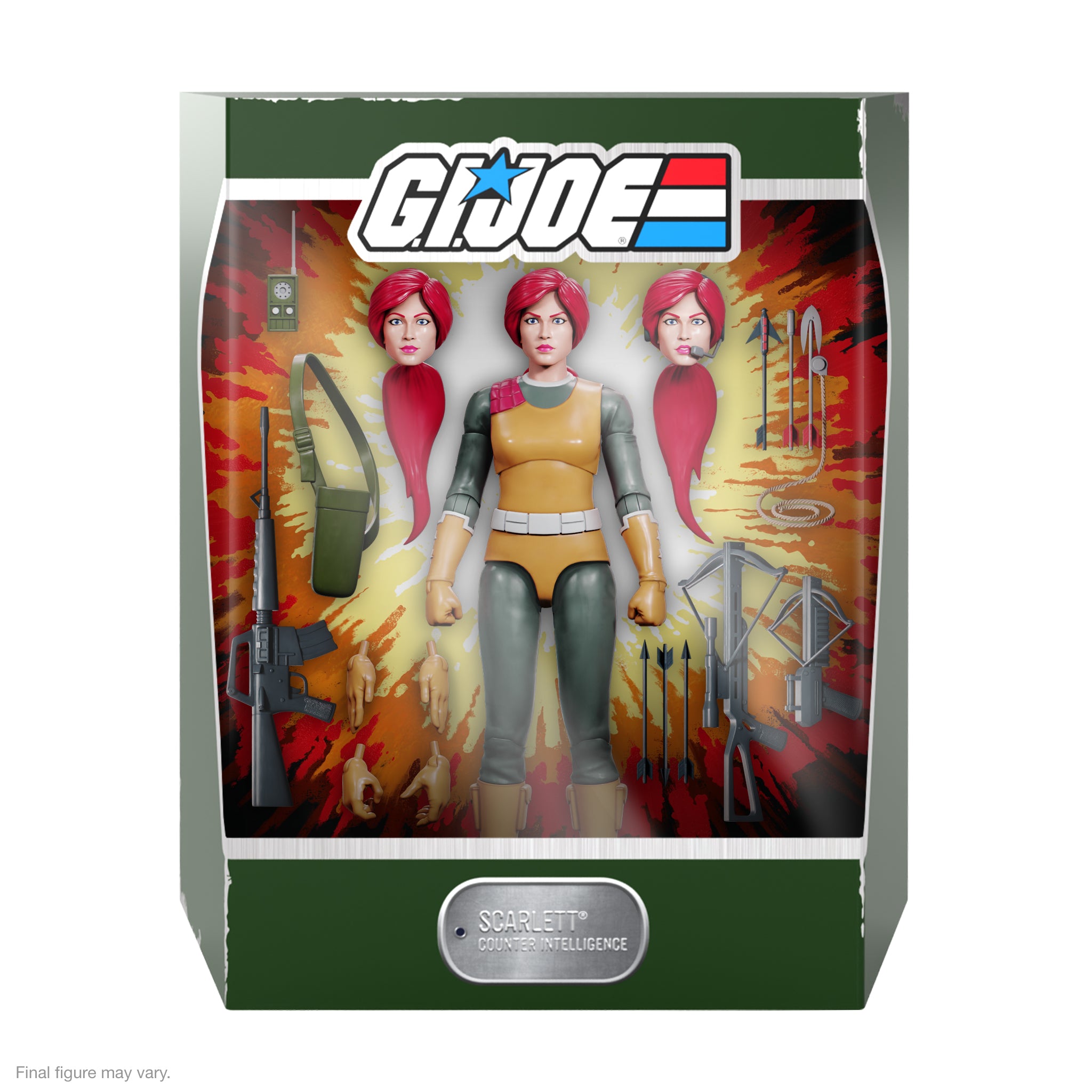 Super7 Ultimates G.I. Joe Wave 3 Scarlett figurina 18 cm