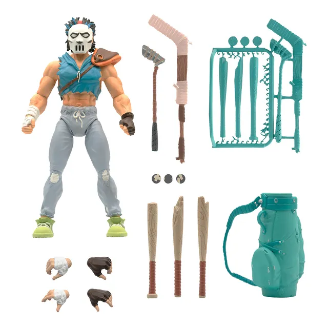 Super7 TMNT Ultimates Casey Jones figurina 7" accesorii