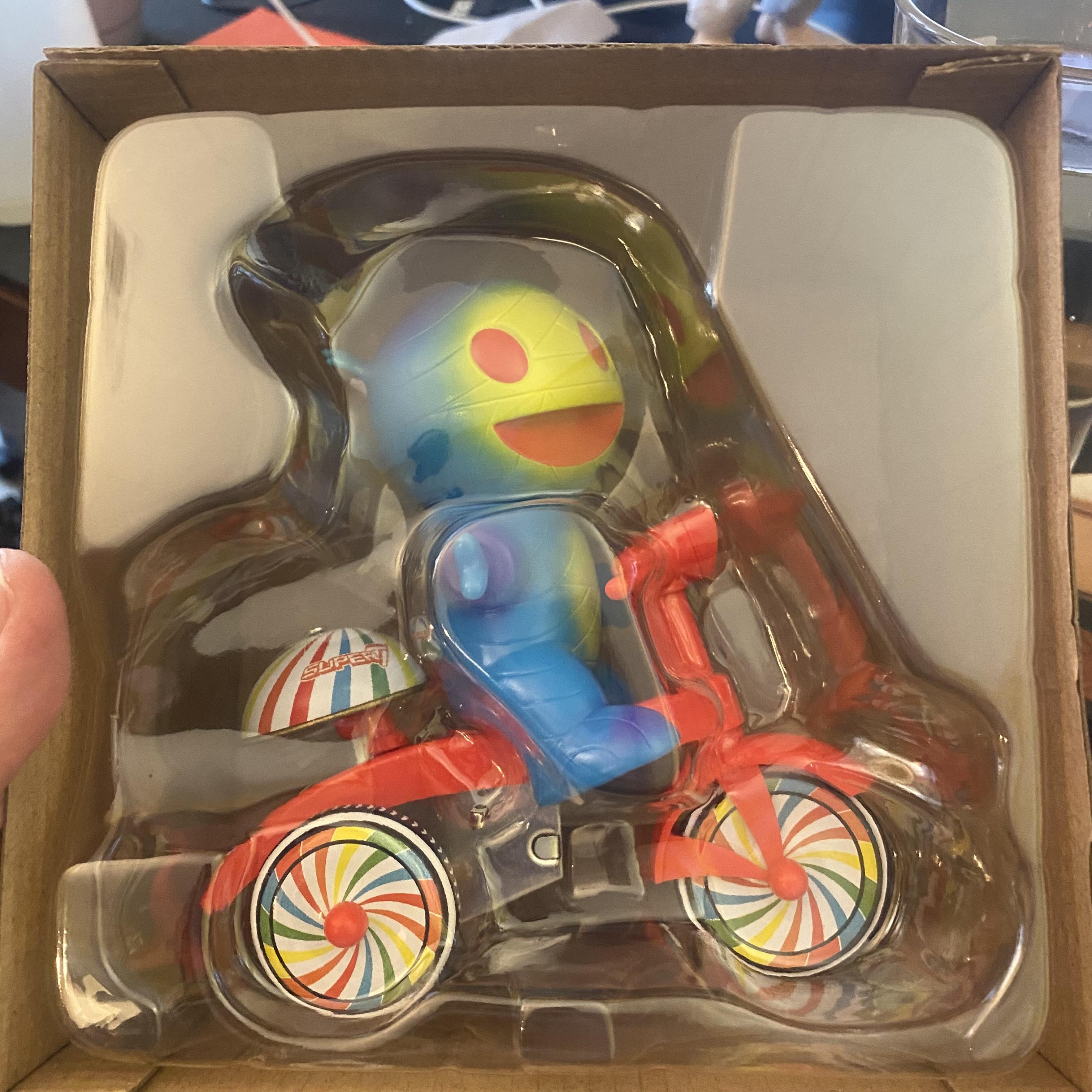 Super7 Super Cycles Mummy Boy figurina albastra tricicleta