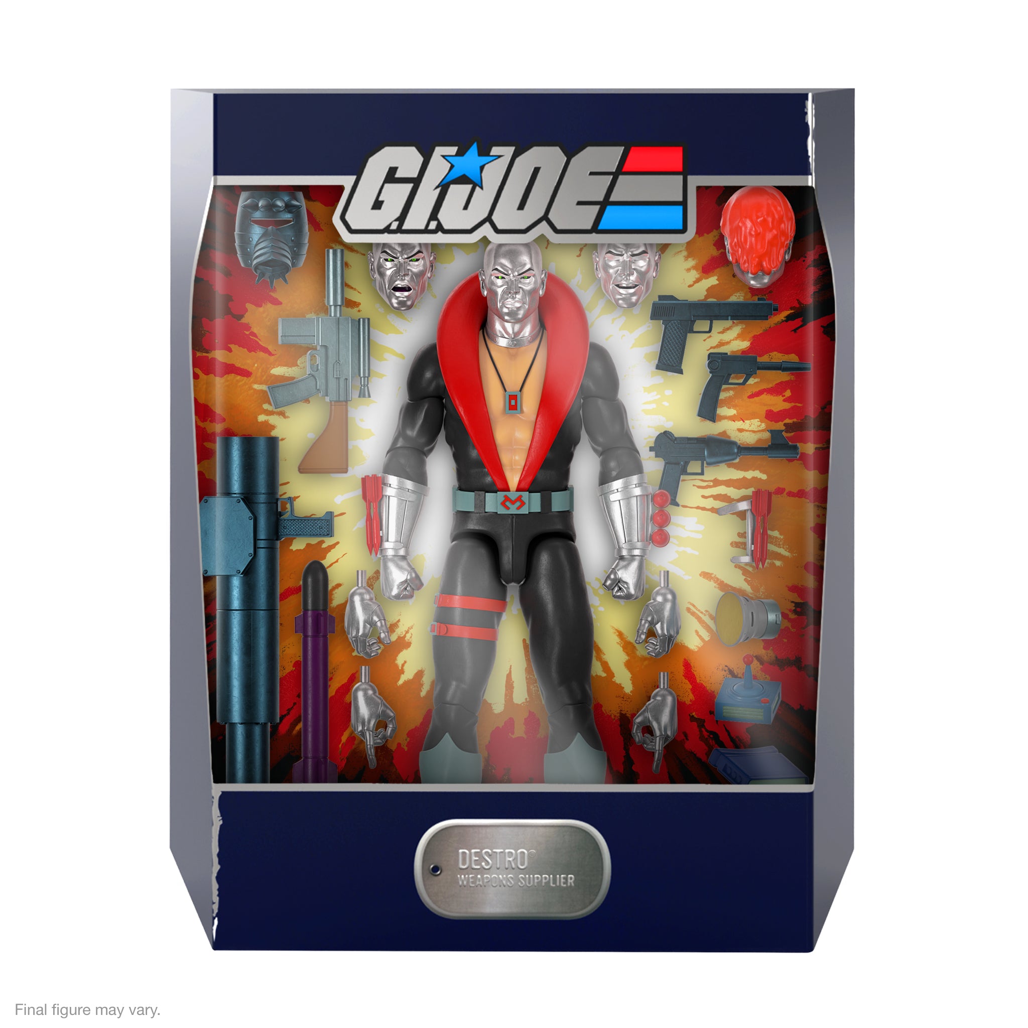 Super7 ULTIMATES! Destro Wave 2 figurina articulata 7 inch