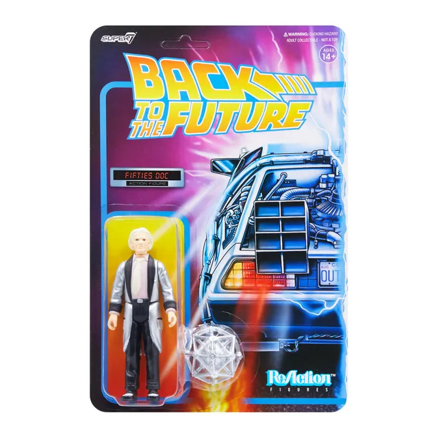 Super7 Back to the Future ReAction Wave 2 figurina Fifties Doc