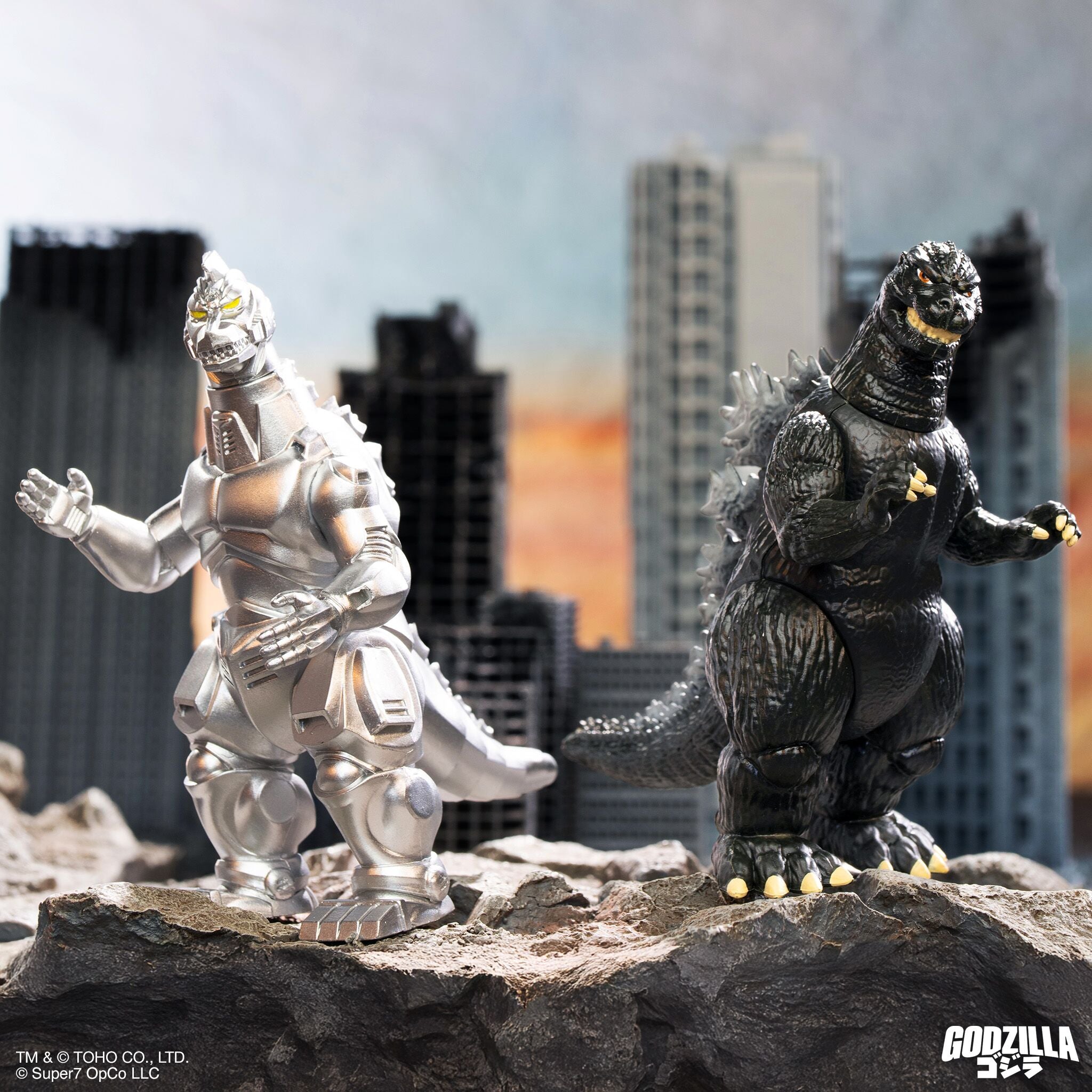 Super7 Toho ReAction Godzilla '89 figurina 9,5 cm retro