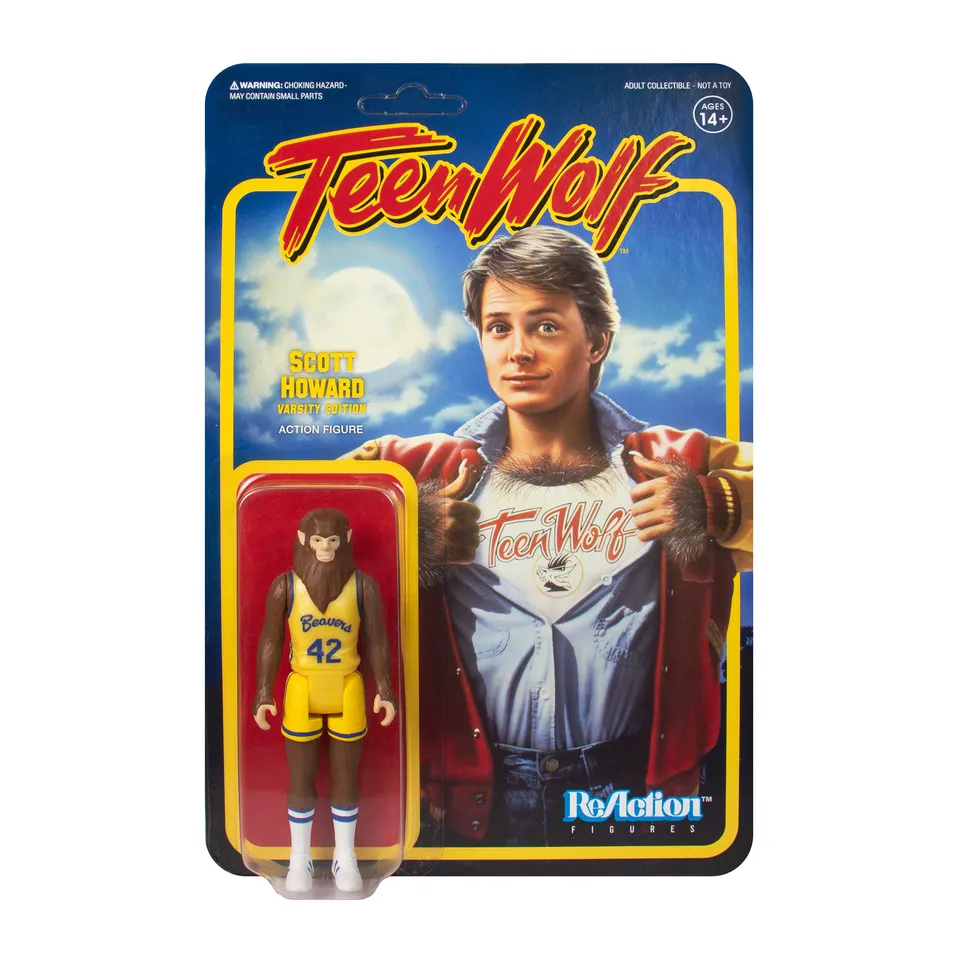Super7 ReAction Teen Wolf Basketball figurina 9,5 cm