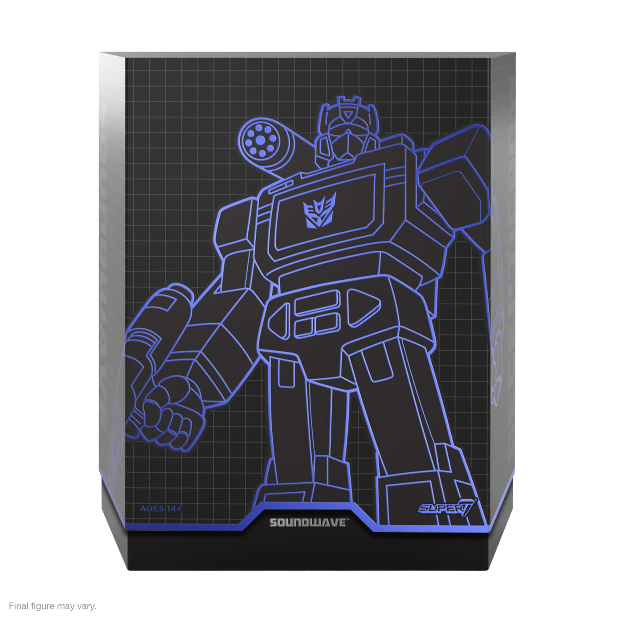 Super7 Ultimates Soundwave G1 figurină 18 cm