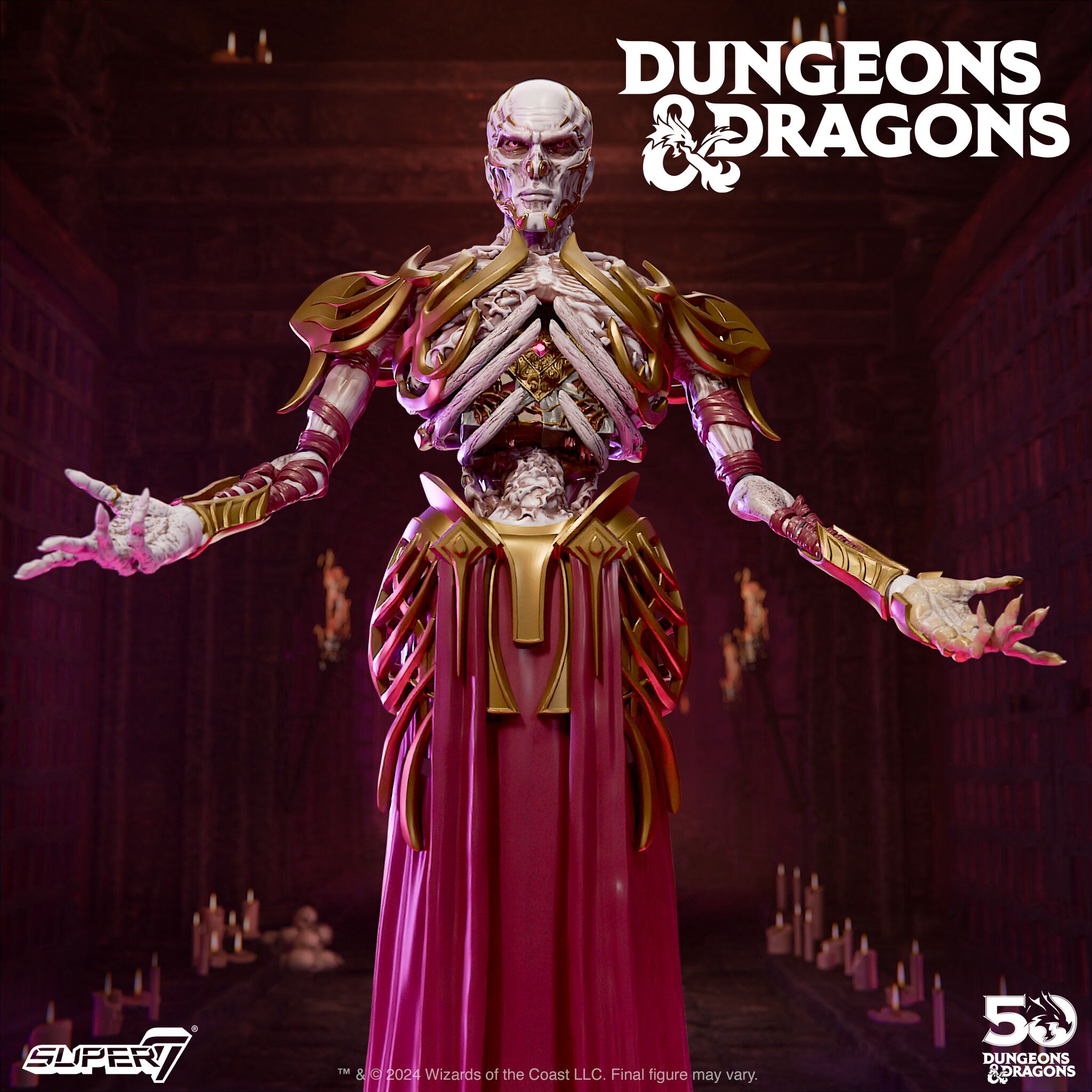 Super7 Dungeons Dragons Ultimates Vecna figurina 18 cm