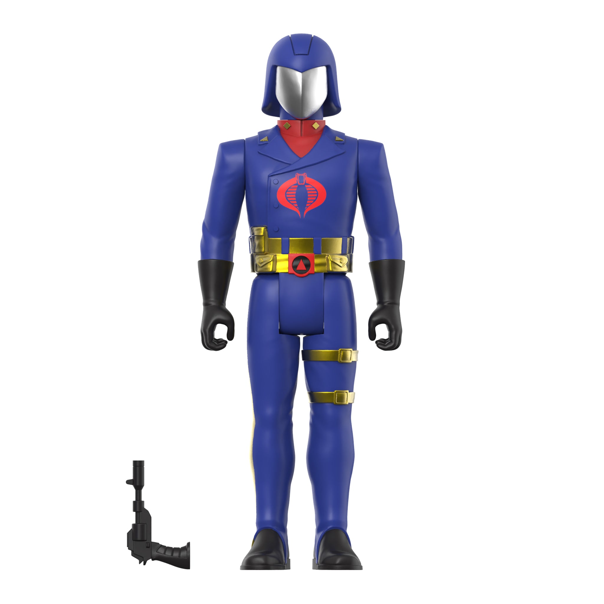 Super7 ReAction Wave 3 Cobra Commander figurina Toy Colors