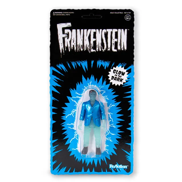 Super7 ReAction Frankenstein figurina fosforescenta