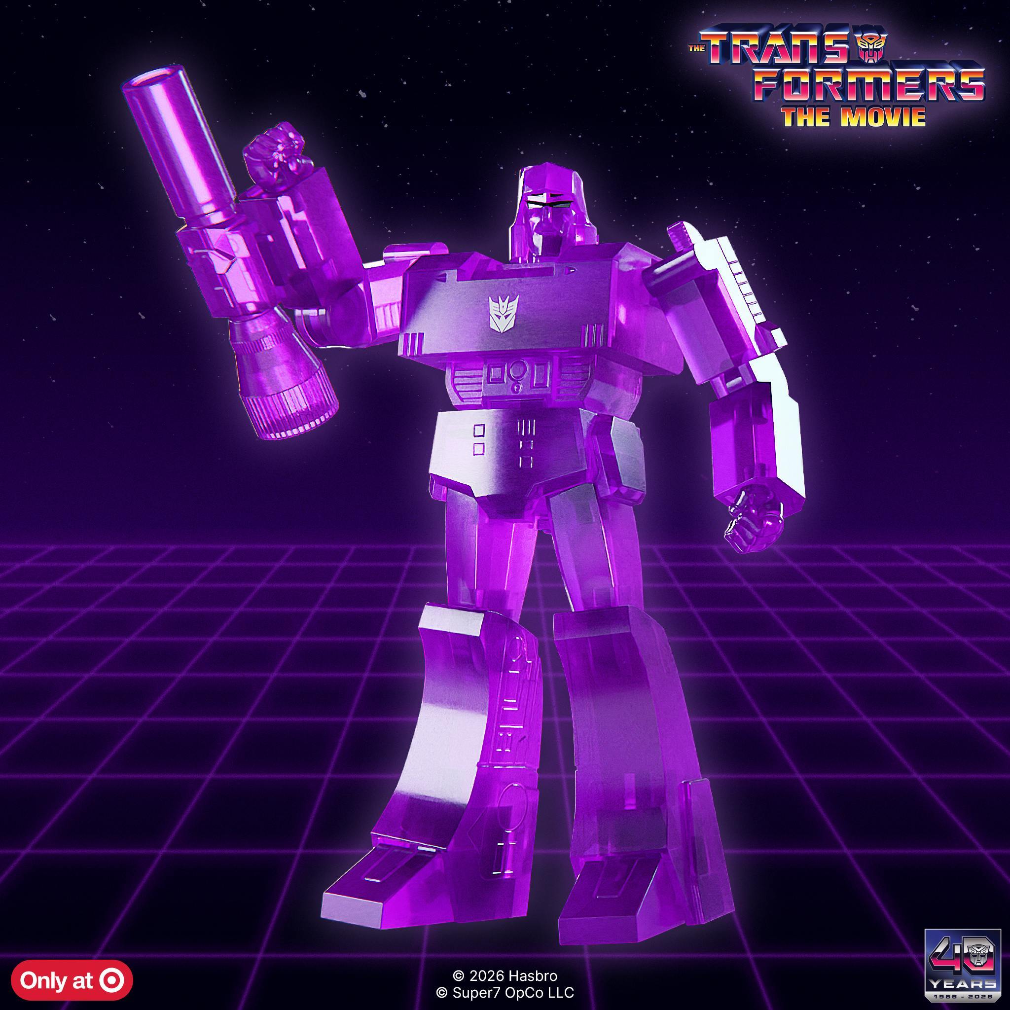 Super7 Transformers Megatron figurina mov 20 cm Deluxe