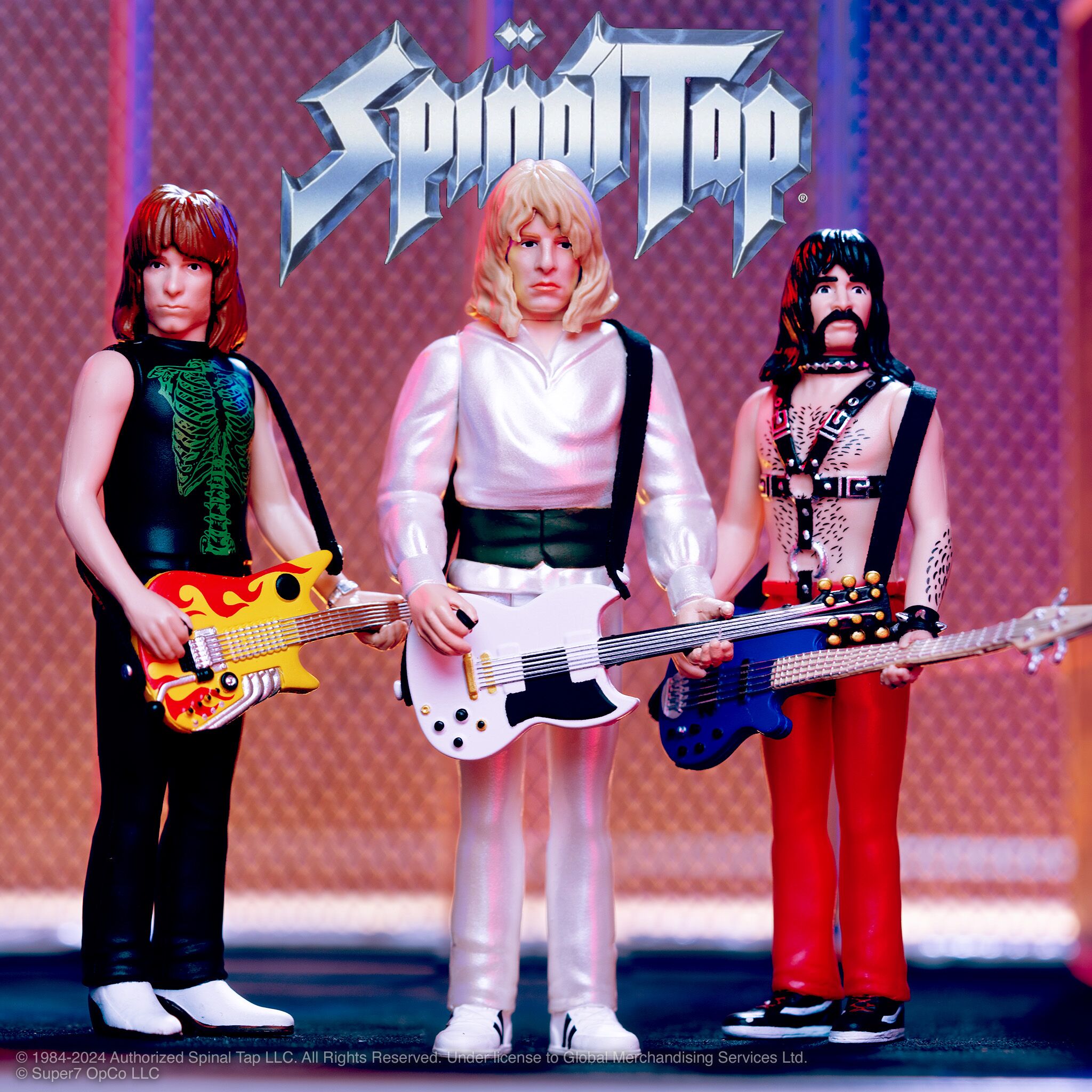 Super7 Spinal Tap ReAction figurină David St. Hubbins