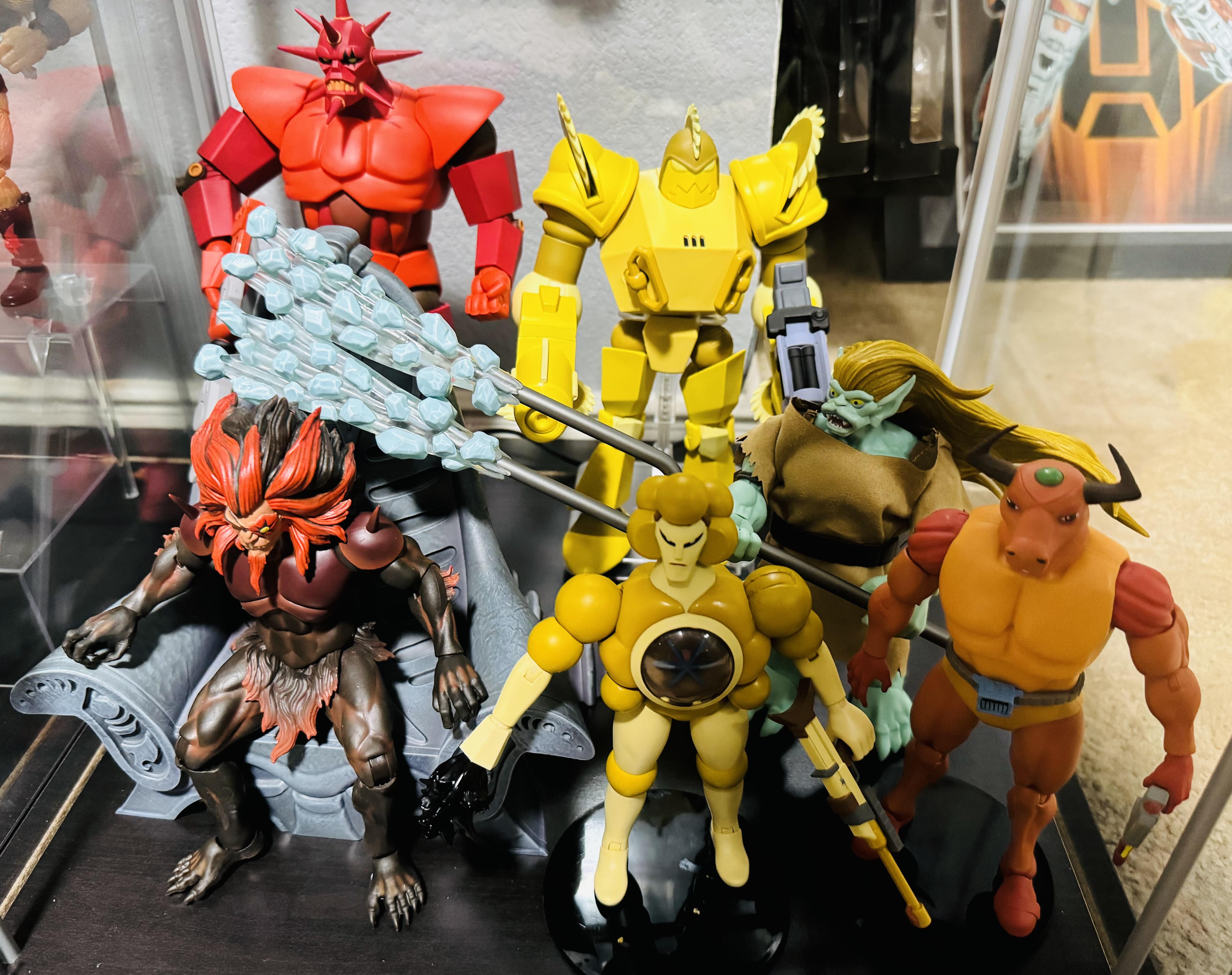 Super7 SilverHawks Wave 07 figurina Condor Toon