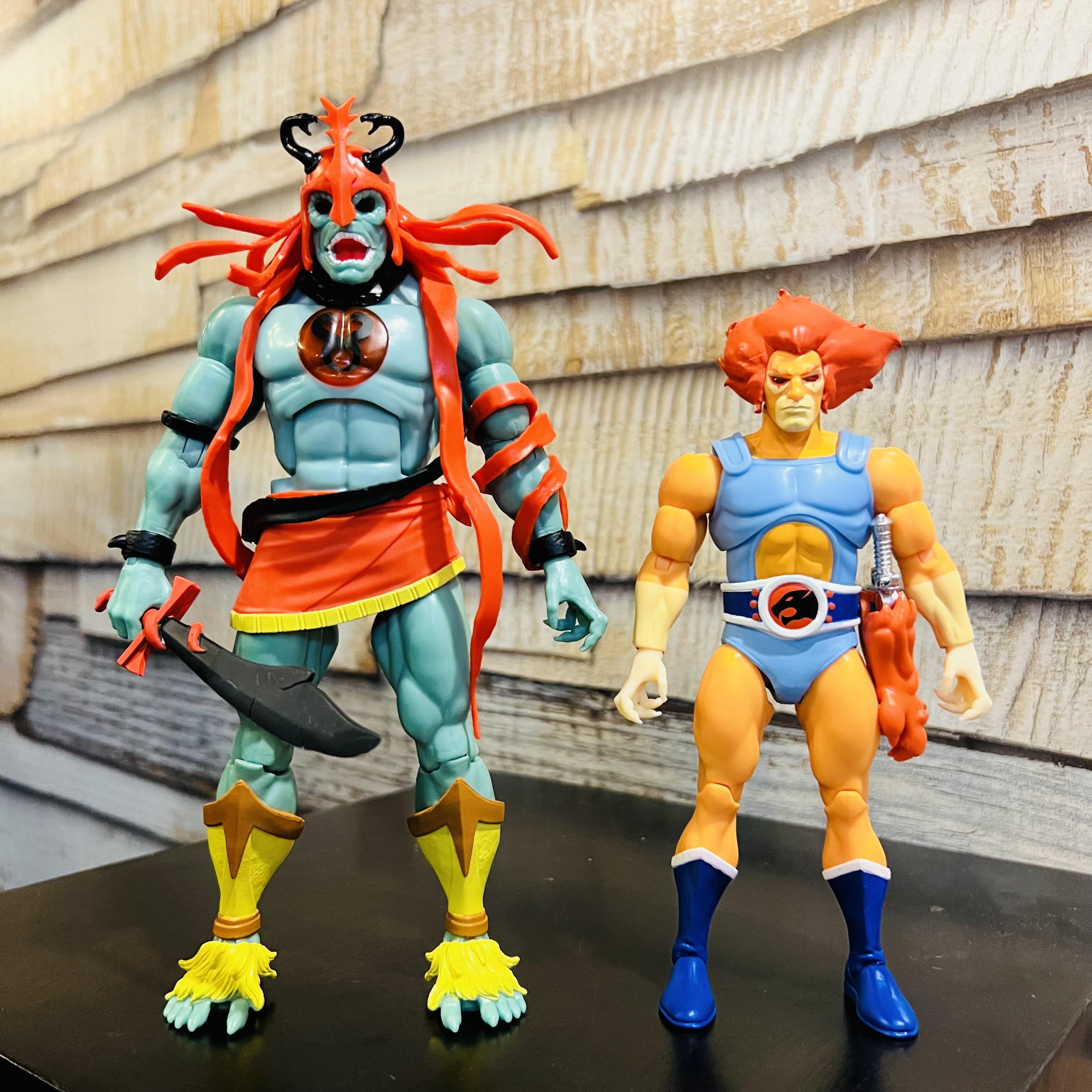Super7 ThunderCats ULTIMATES Mumm-Ra figurina LED Toy Color