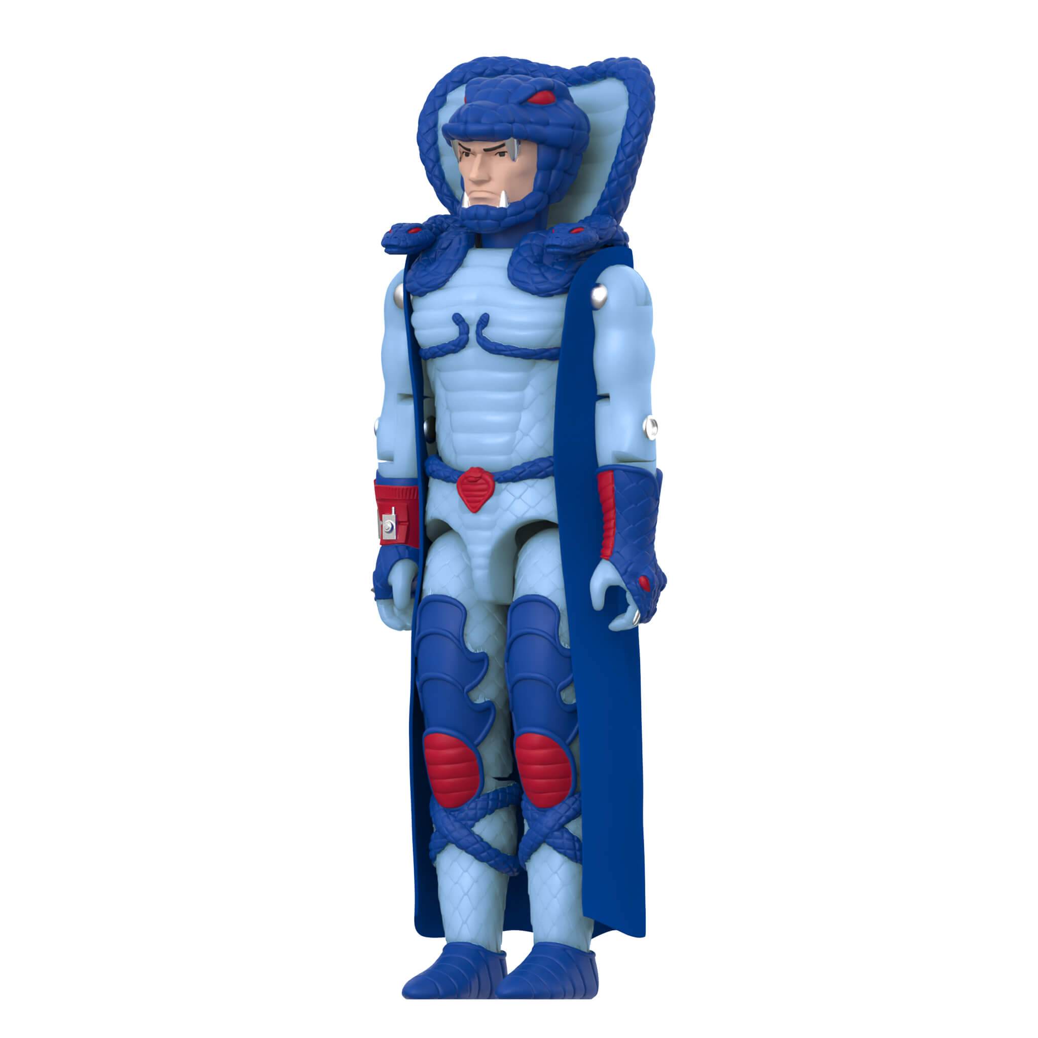 Super7 ReAction+ G.I. Joe Cobra set 3 figurine glow