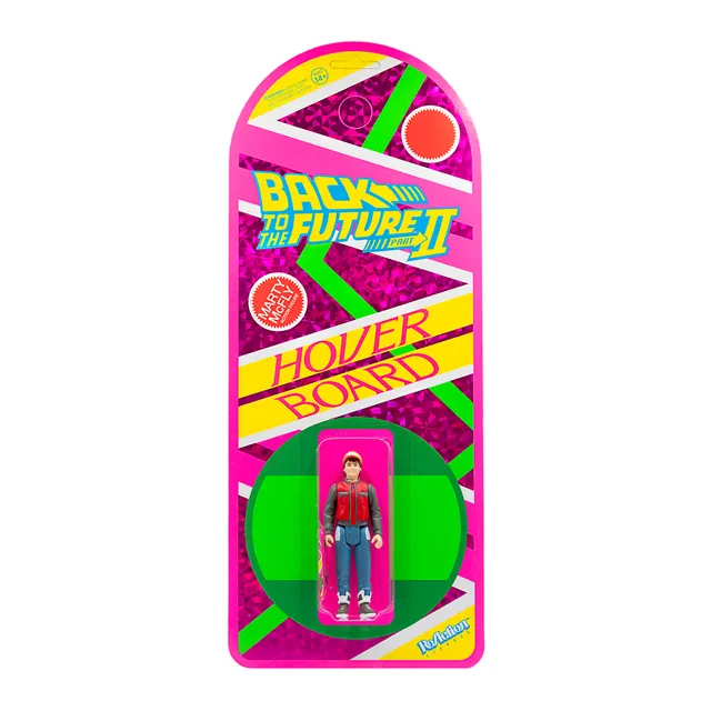 Super7 Back to the Future Marty McFly figurina hoverboard