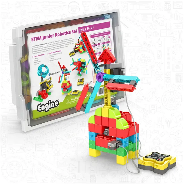 Engino STEM Junior Robotics kit robotica 8 modele 5-7 ani