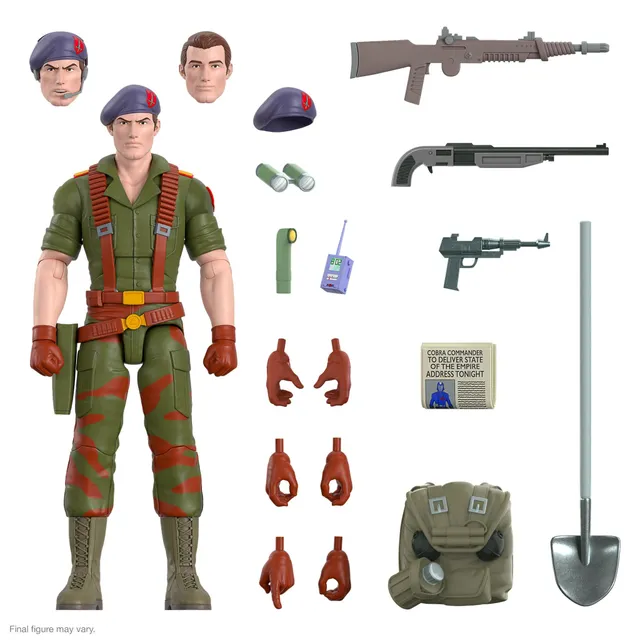Super7 G.I. Joe Ultimates Flint figurina 18 cm