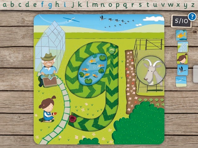 Yellow Door I-Spy Initial Sounds aplicatie litere licenta