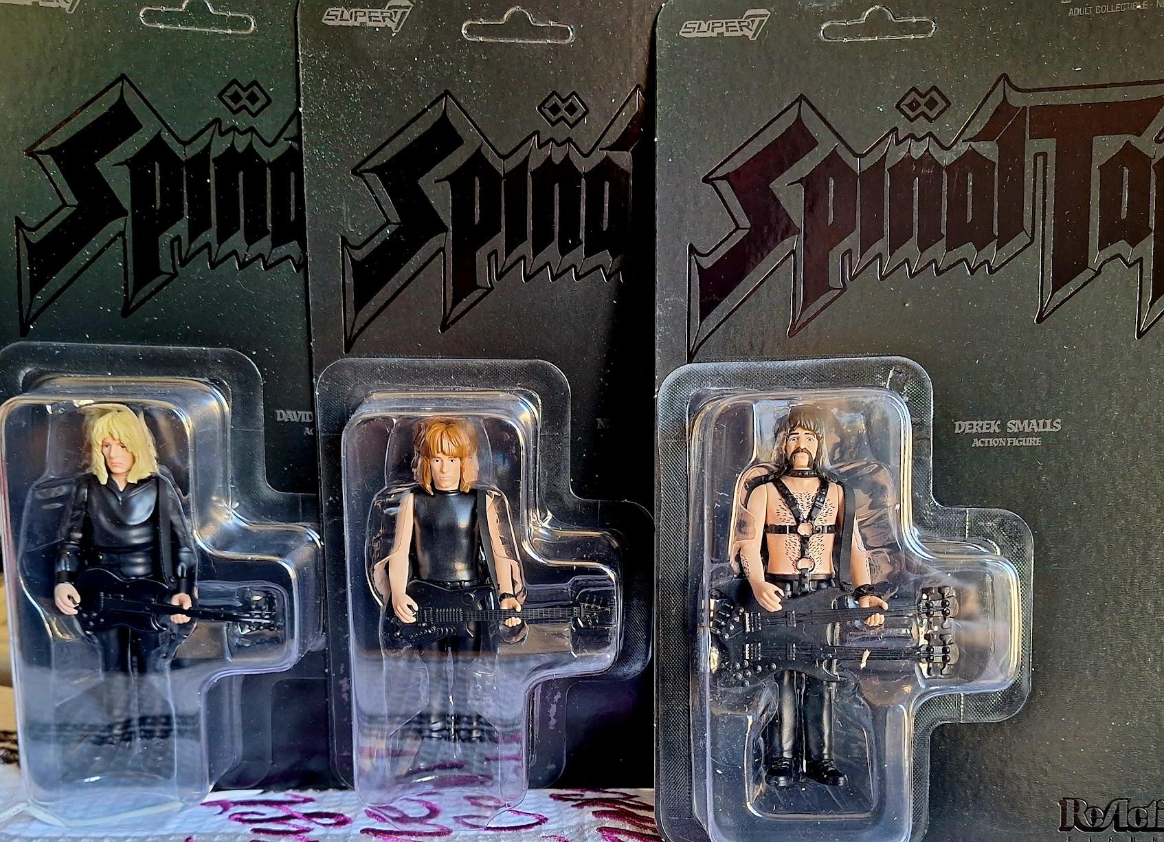 Super7 Spinal Tap ReAction figurina David St. Hubbins None More Black