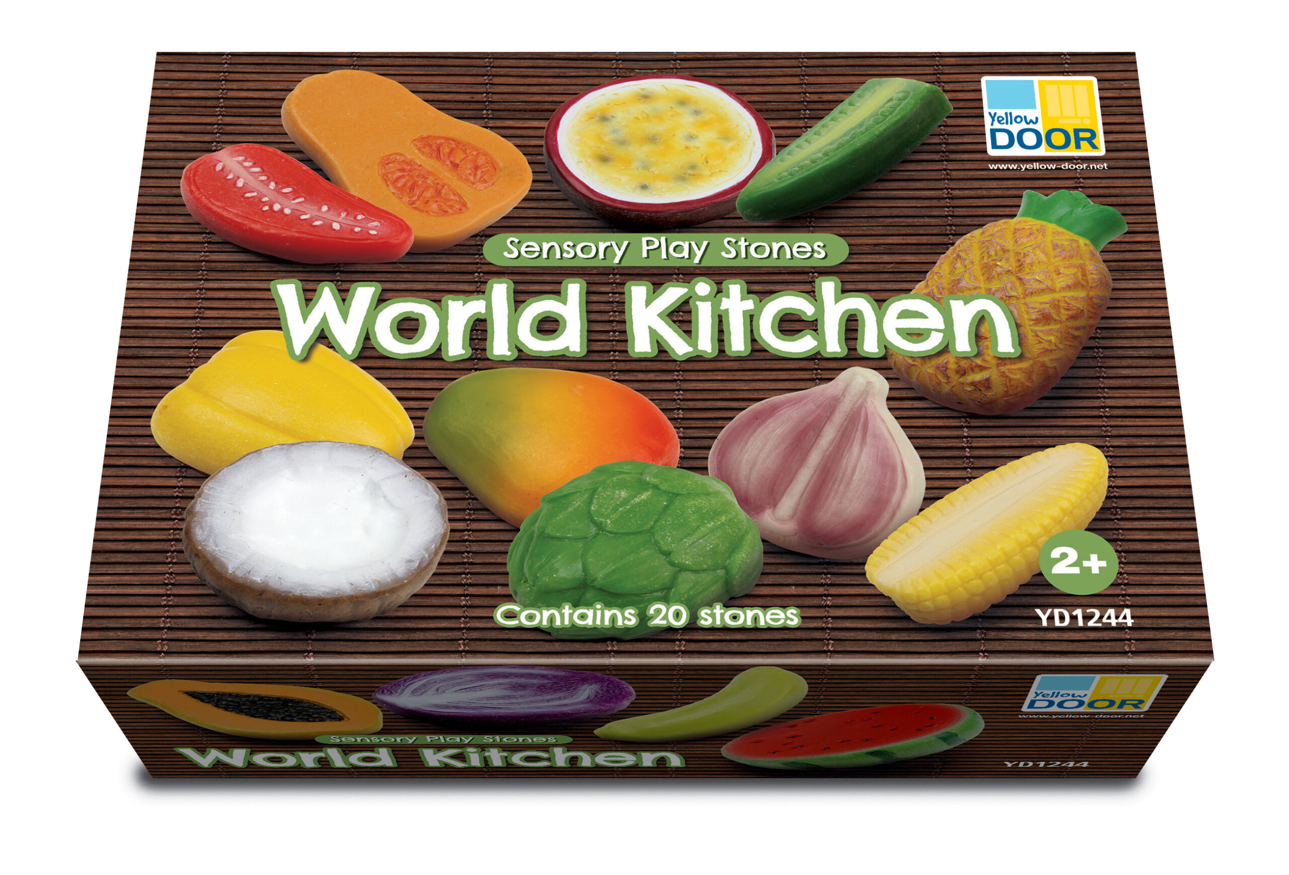 Yellow Door World Kitchen pietre senzoriale 20 fructe-legume