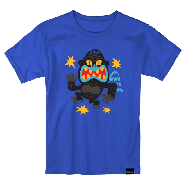 Super7 Tricou Wing Kong tricou bumbac albastru royal marimi XS-3X