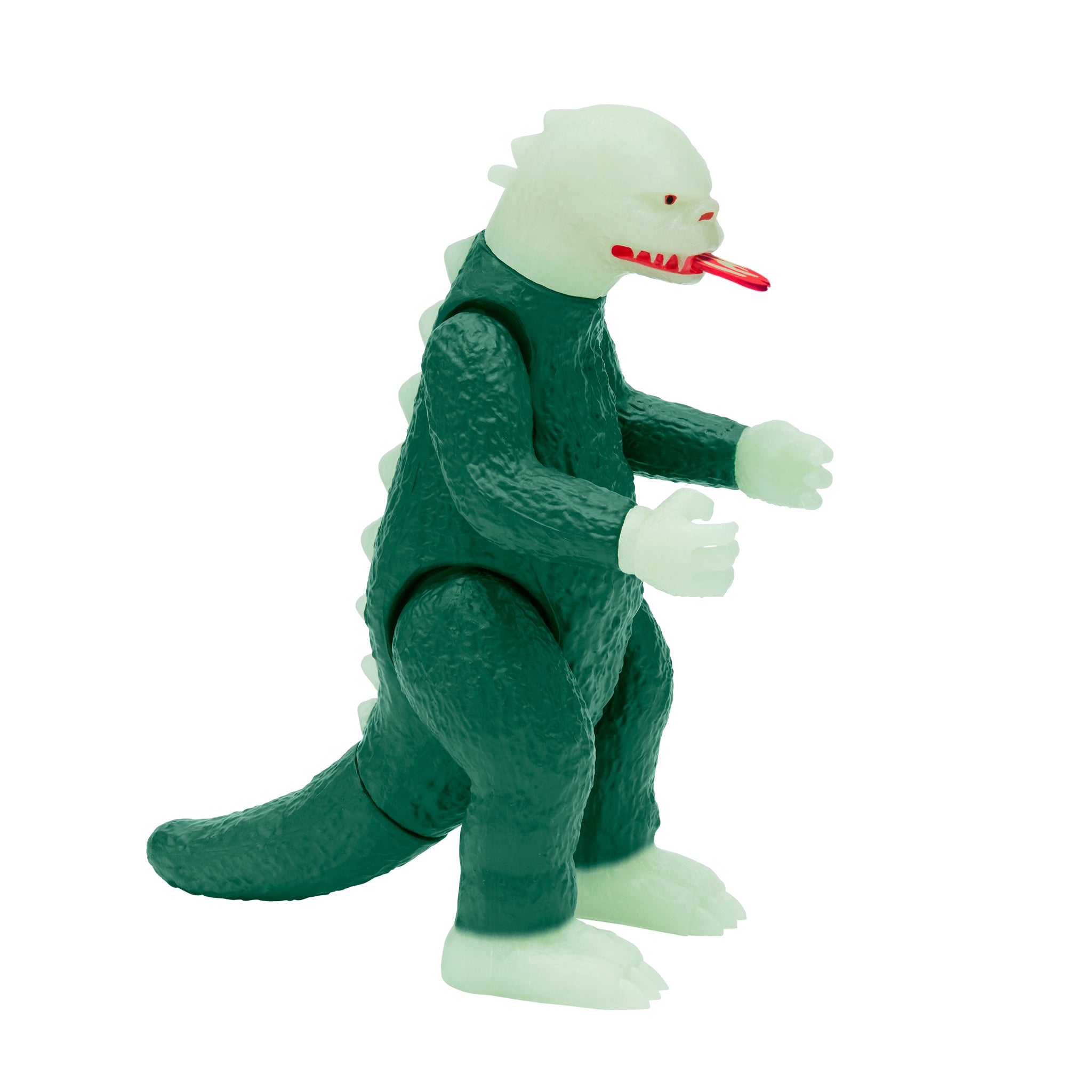 Super7 ReAction Godzilla Shogun figurina fosforescenta