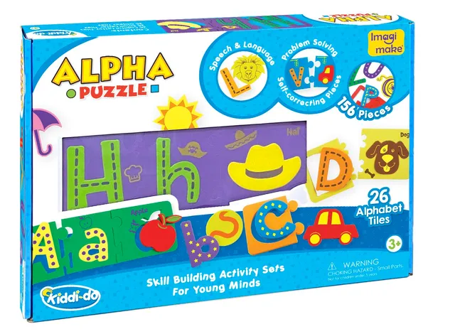Imagimake Alpha Puzzle educativ litere 3+ ani