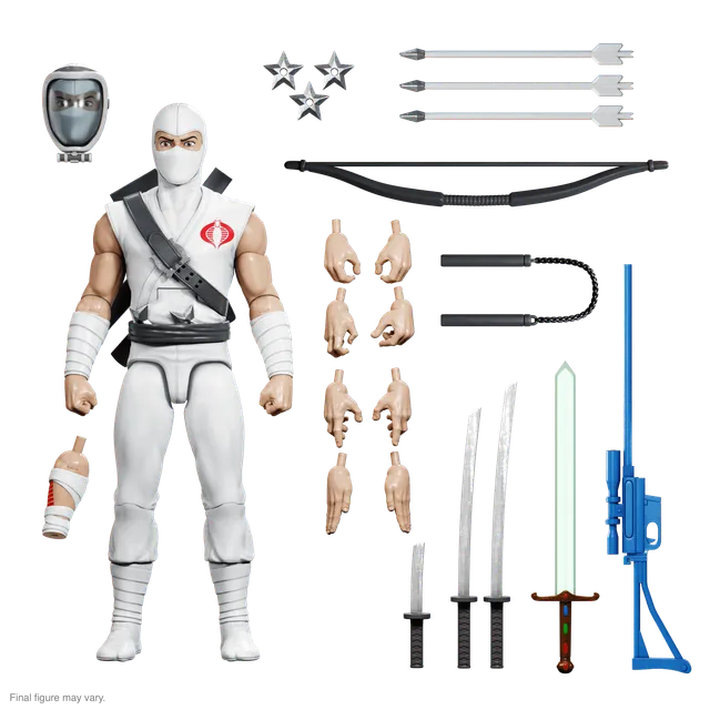 Super7 ULTIMATES G.I. Joe Wave 3 Storm Shadow figurina ninja