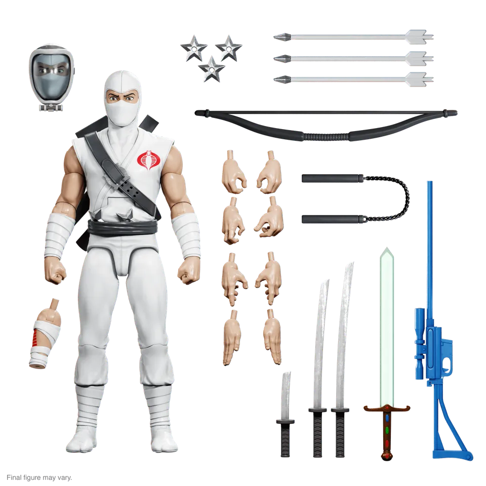 Super7 ULTIMATES G.I. Joe Wave 3 Storm Shadow figurina ninja