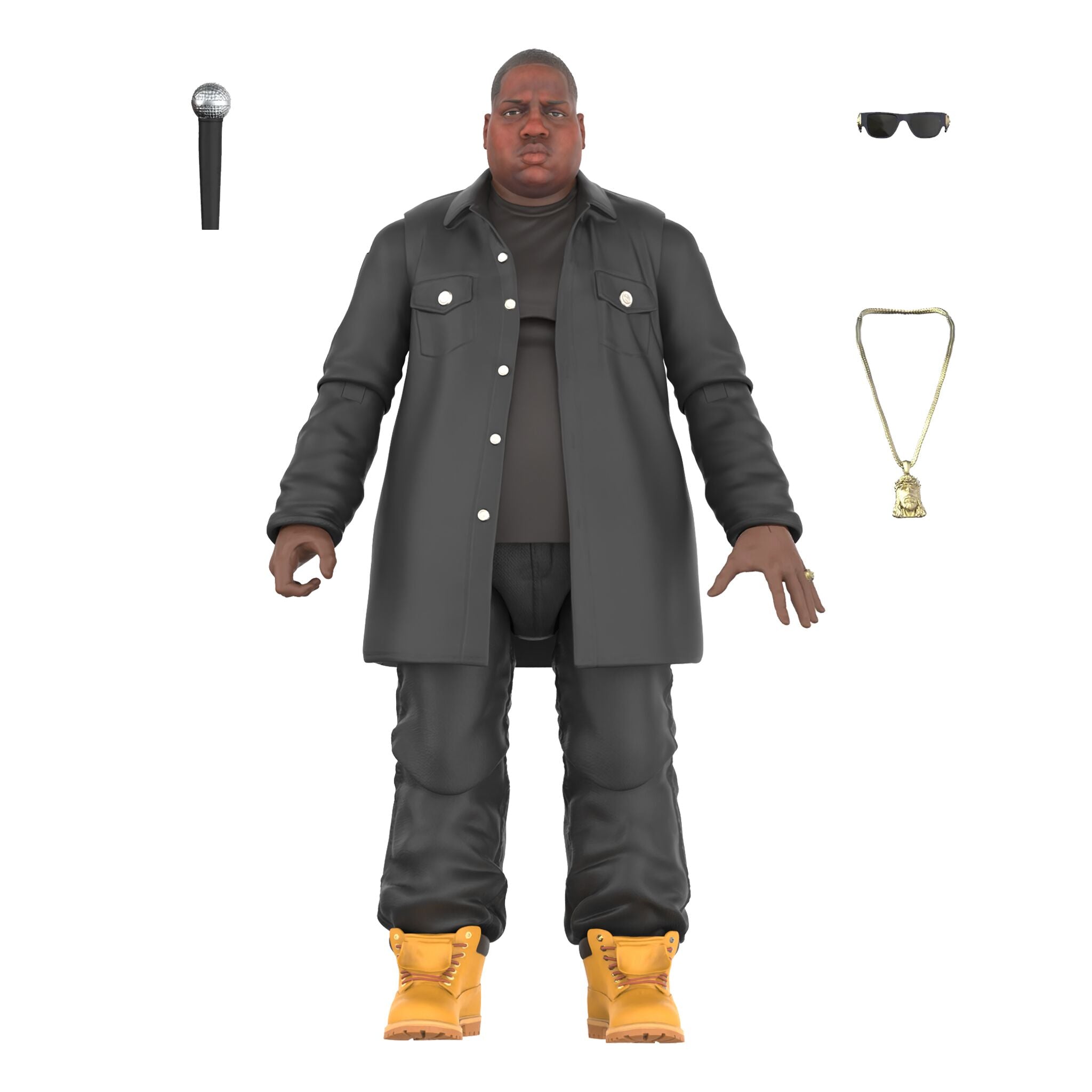 Super7 Notorious B.I.G. Deluxe Biggie figurina 18 cm hip-hop