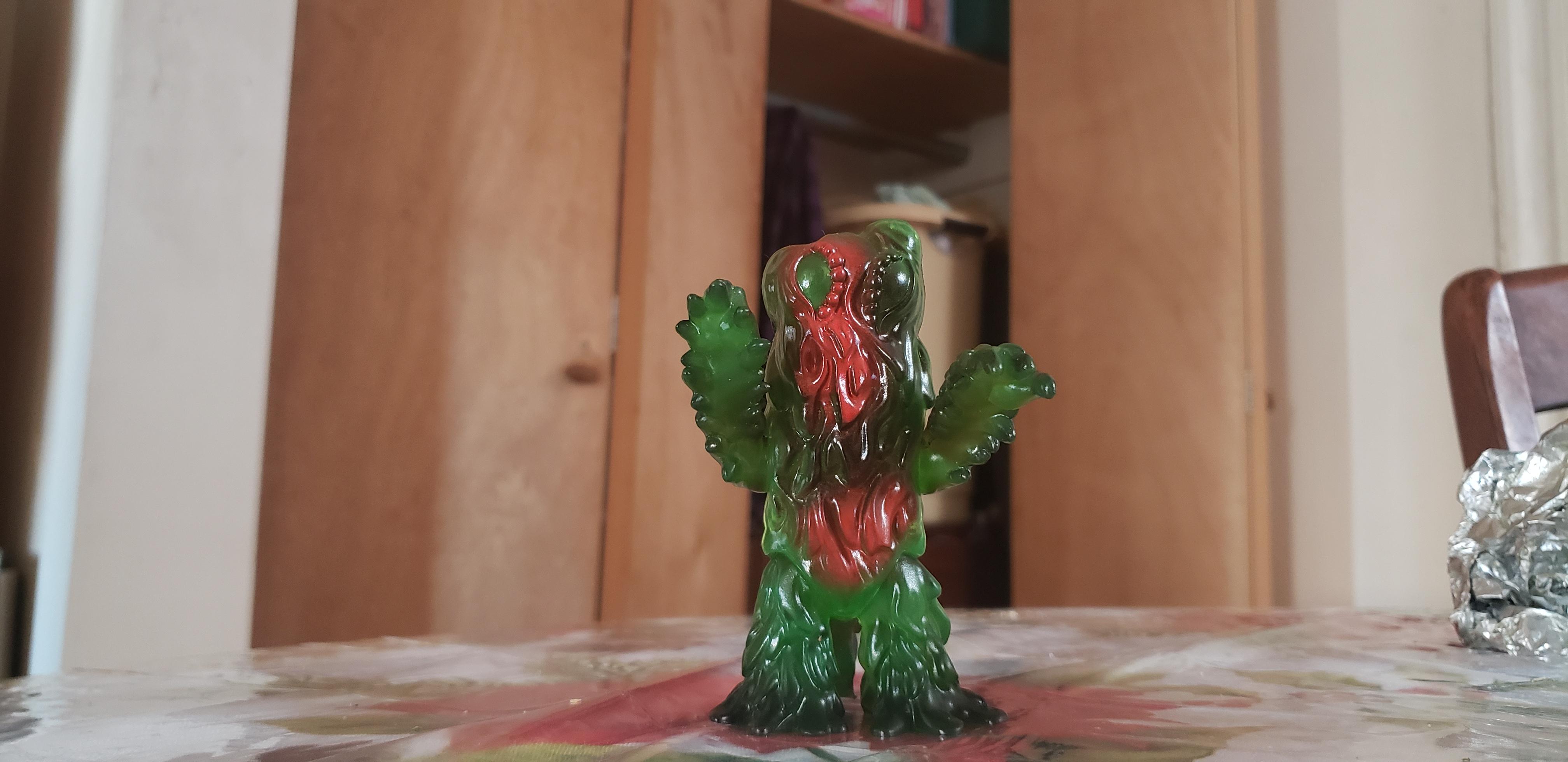 Super7 ReAction Hedorah figurina 9,5 cm verde transparent