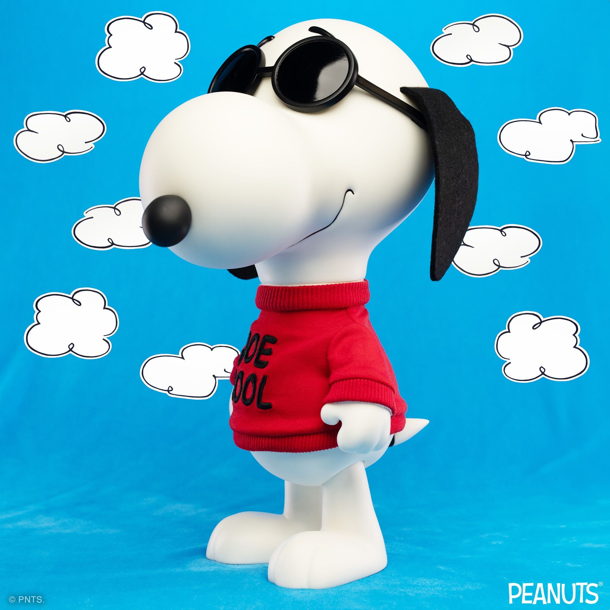 Super7 Peanuts SuperSize Snoopy Joe Cool figurina vinil 30 cm articulata