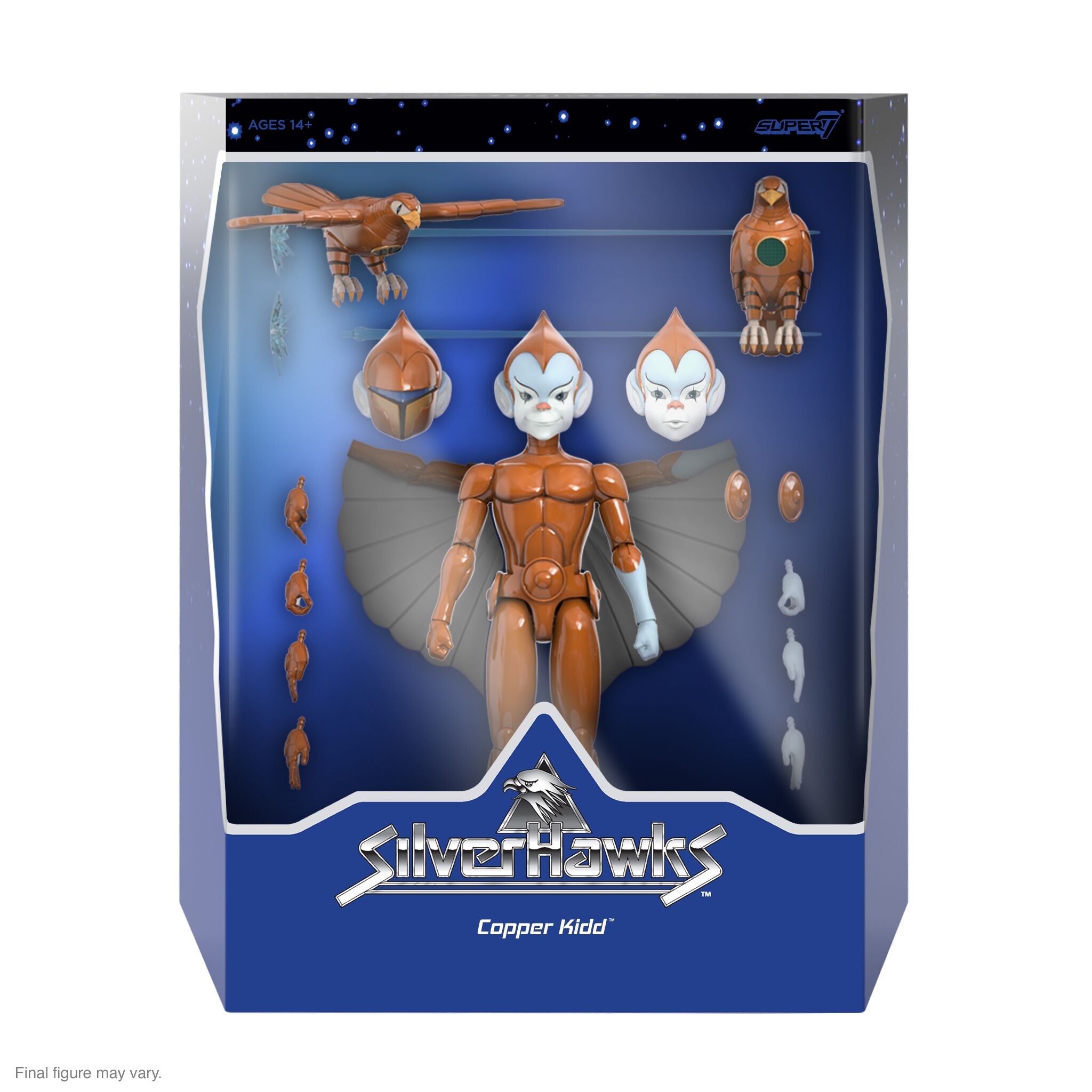 Super7 Ultimates Copper Kidd figurina 18 cm SilverHawks