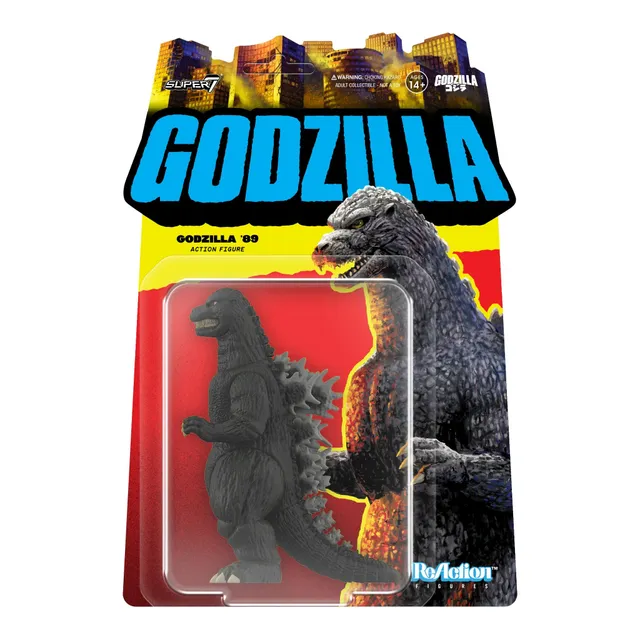 Super7 Toho ReAction Godzilla '89 figurina 9,5 cm retro