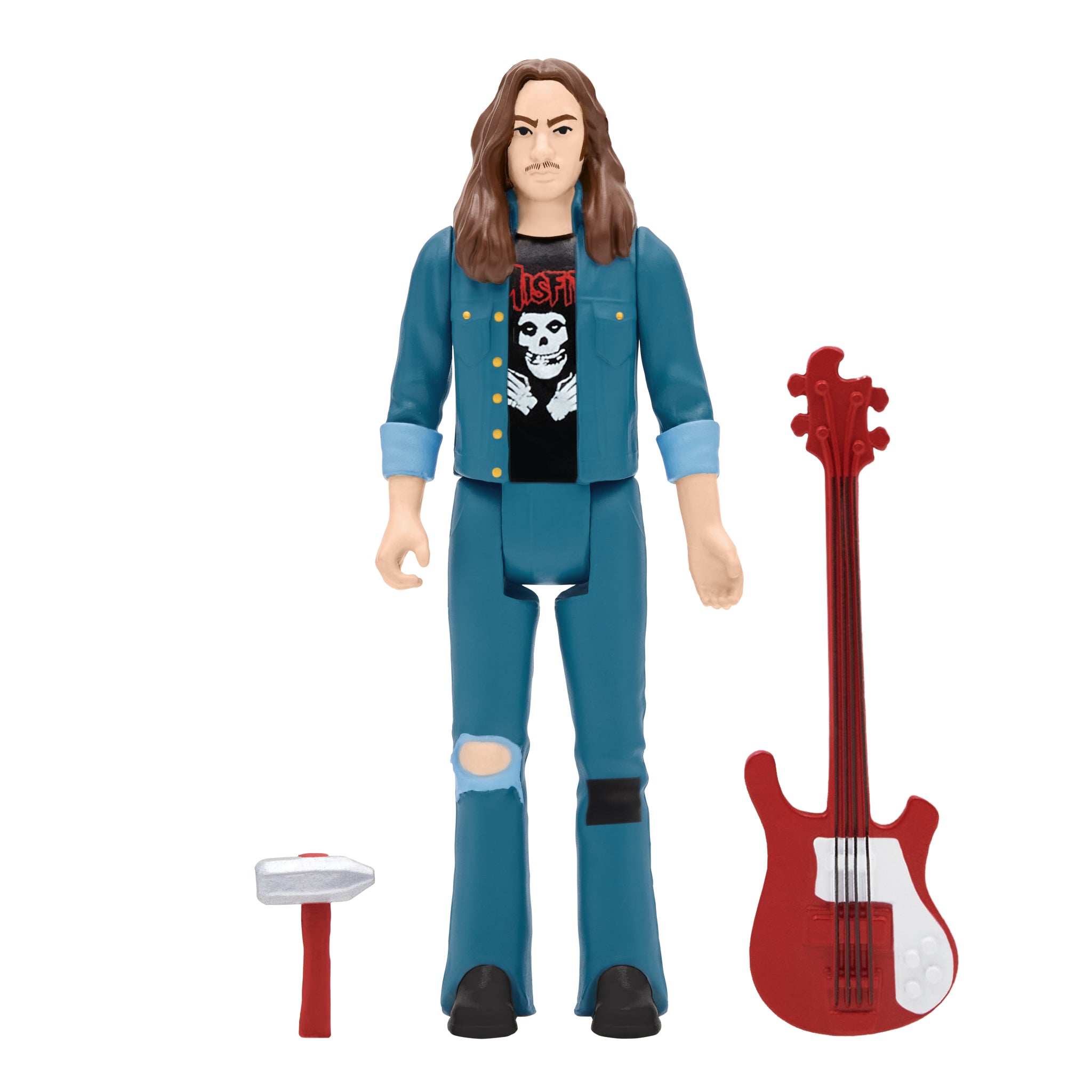 Super7 ReAction Cliff Burton Cliff Em All figurina 9 cm