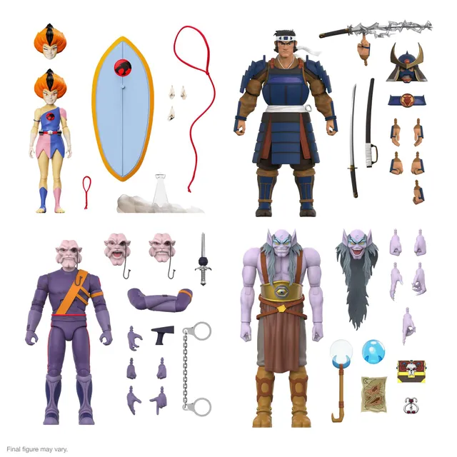 Super7 ThunderCats ULTIMATES Wave 8 set 4 figurine