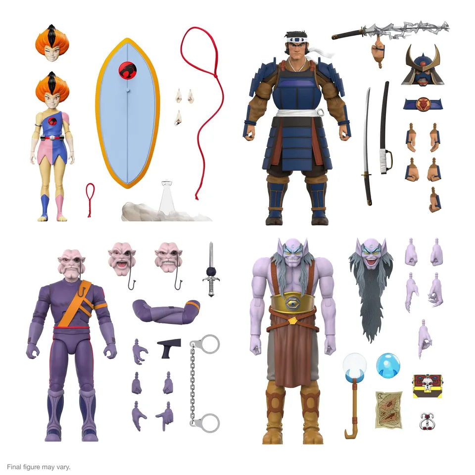 Super7 ThunderCats ULTIMATES Wave 8 set 4 figurine