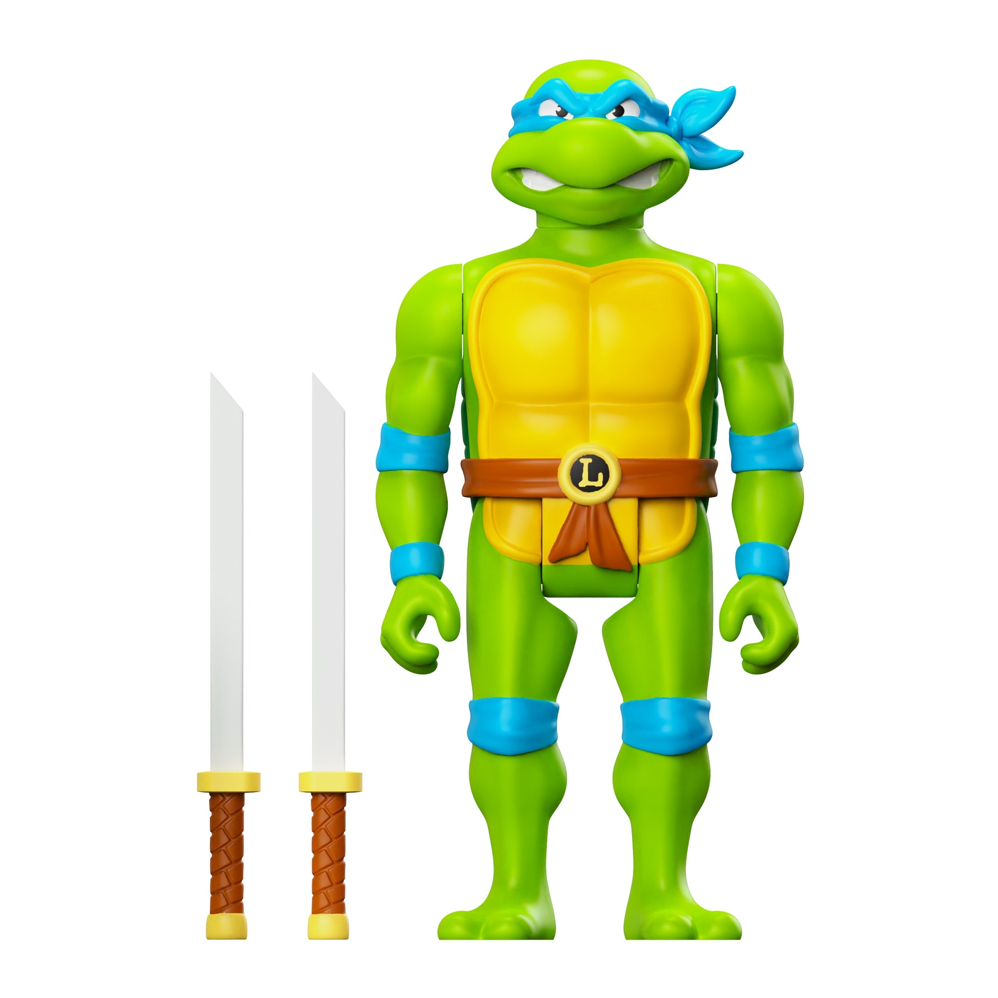 Super7 ReAction Leonardo Toon figurina 9,5 cm katana