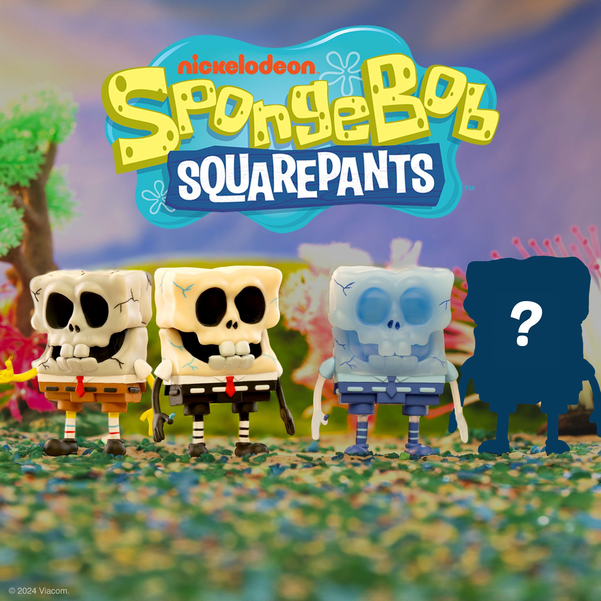 Super7 SpongeBob SkullPants figurina blind box