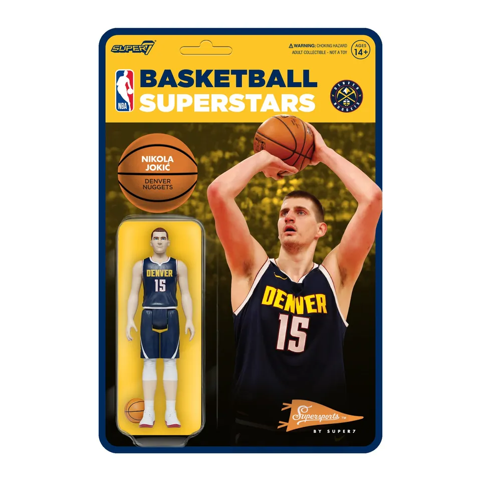 Super7 Supersports Nikola Jokic figurina baschet Nuggets